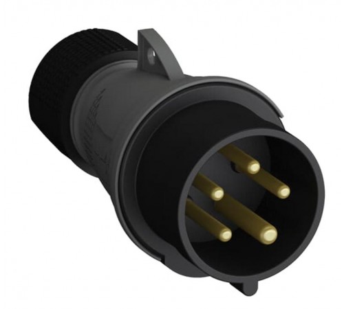 Вилка кабельная Easy&Safe 432EP7,32А,3P+N+E,IP44,7ч2CMA101996R1000 ABB