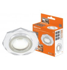 Светильник точечный встраиваемый под лампу СВ 03-04 MR16 50Вт G5.3 зеркальный/хром  SQ0359-0052  TDM