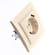 PST16-9011-02 Розетка 1-местная с/з, 250В, 16А, с USB 1А, серия Эрна, слоновая кость  39237  STEKKER