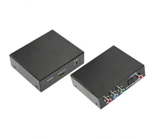 Конвертер YPbPr + SPDIF / Toslink на HDMI, металл  17-6904  REXANT