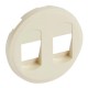 Celiane Сл. кость Накладка 2-ой аудиорозетки (2 мех 67311)  066241  Legrand