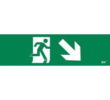 Этикетка самокл. 310х90мм "Фигура/стр. вниз вправо"   LPC10-1-31-09-FVNNAPR  IEK