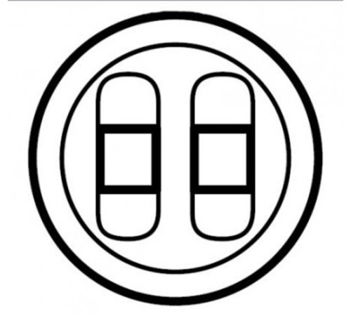 Celiane Сл. кость Накладка 2-ой аудиорозетки (2 мех 67311)  066241  Legrand