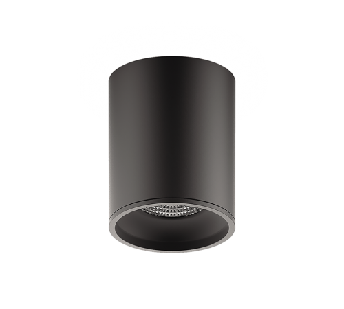 Светильник светодиодный  накладной HD028 12W (черный/черный) 3000K 79x100мм 1/10  HD028  Gauss