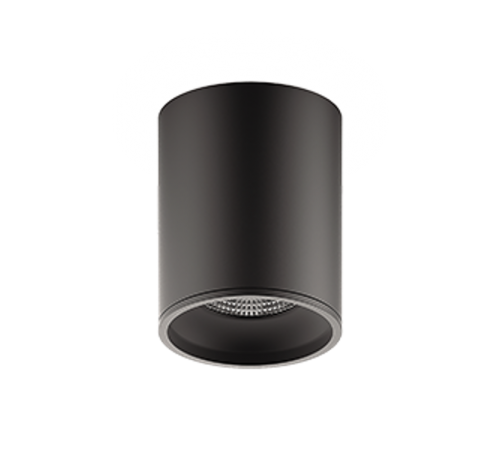 Светильник светодиодный  накладной HD028 12W (черный/черный) 3000K 79x100мм 1/10  HD028  Gauss