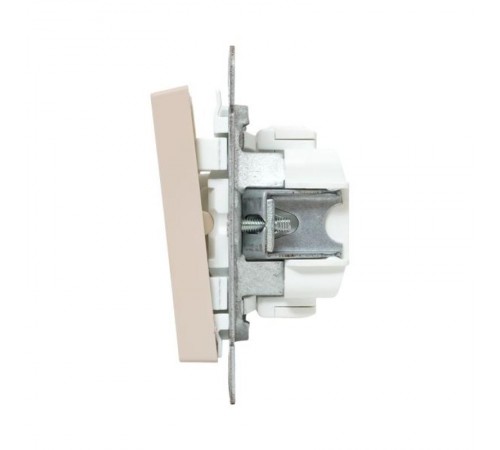 Механизм выключателя, трёхклавишный, кремовый Эпика  UP1-SWI-31 EKF