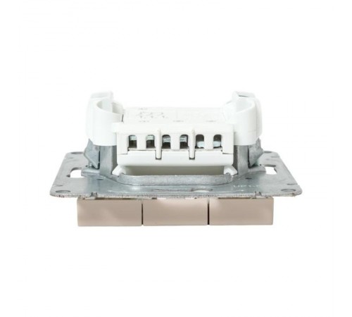 Механизм выключателя, трёхклавишный, кремовый Эпика  UP1-SWI-31 EKF