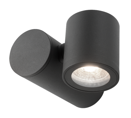 Светильник садово-парковый Sonata настенный архитектурный, 1xGU10, 142x155x70mm, 170-240V / 50Hz, Max.35W, IP54  GD151  Gauss