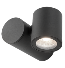 Светильник садово-парковый Sonata настенный архитектурный, 1xGU10, 142x155x70mm, 170-240V / 50Hz, Max.35W, IP54  GD151  Gauss