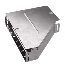 Переходник левый с крышкой Стандарт 400х200х80   PR16.0683  Промрукав