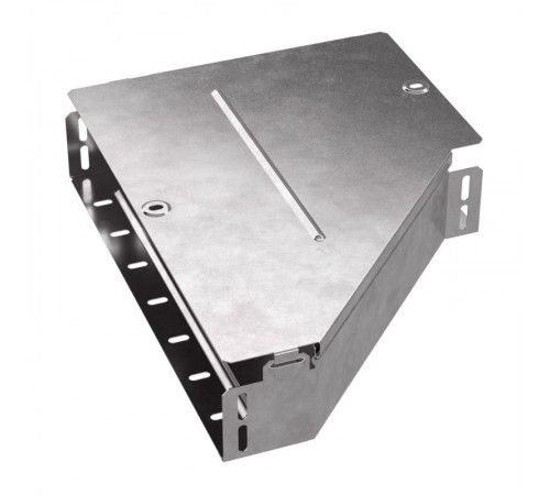 Переходник левый с крышкой Стандарт 400х200х80   PR16.0683  Промрукав