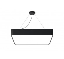 Светильник светодиодный Geometria Quadro SPO-163-B-40K-050 50Вт 4000К 3700Лм IP40 600*600*80 черный подвесной  Б0050587  ЭРА