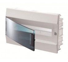 Бокс в нишу Mistral41 18М зеленая дверь (с клемм)  1SLM004101A1204  ABB