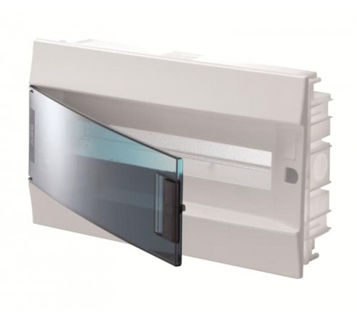 Бокс в нишу Mistral41 18М зеленая дверь (с клемм)  1SLM004101A1204  ABB