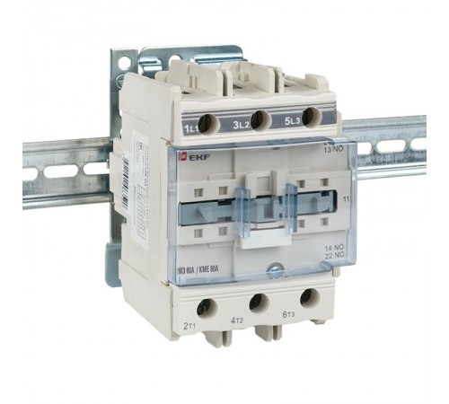 Контактор малогабаритный КМЭ 80А 380В NO+NC EKF PROxima  ctr-s-80-380  EKF