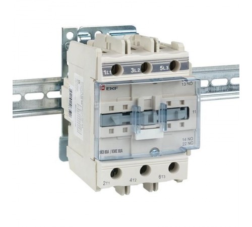 Контактор малогабаритный КМЭ 80А 380В NO+NC EKF PROxima  ctr-s-80-380  EKF