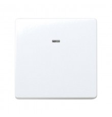 Переключатель (проходной) с индикатором 10AX 250В белого цвета S27  27202-65  Simon