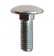 Винт с гладкой головкой и квадратным подголовником М6х12, нержавеющая сталь  CM010612INOX  DKC