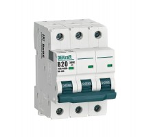 Выключатель автоматический трехполюсный ВА-105 20А B 10кА  13130DEK  DEKraft