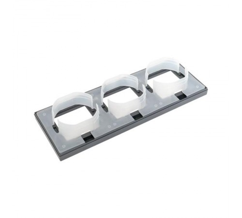 3 - местная рамка, IP44, графит, пластик Эпика  UP1-FPG-03-44 EKF