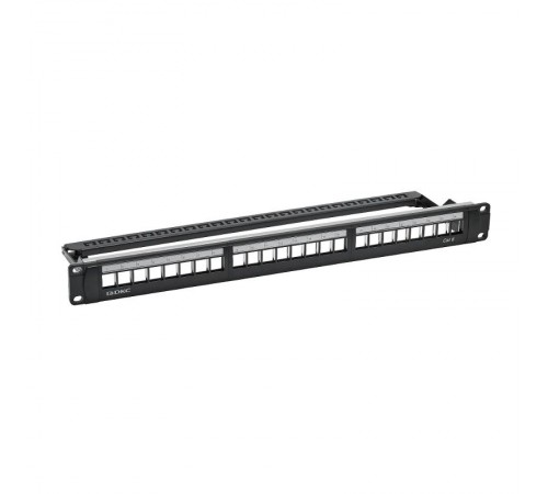 Патч-панель 19",1U,CAT6, 24 модуля RJ45, неэкранированная  RN6PPU24  DKC