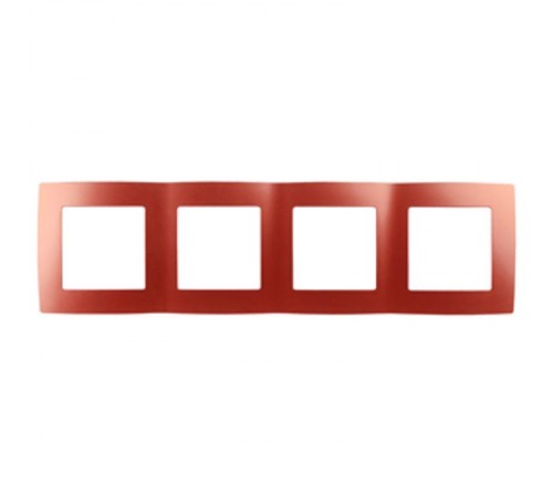 Рамка на 4 поста 12-5004-24  ,  охра  Б0019416  ЭРА