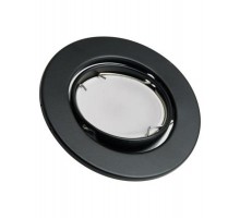 Светильник потолочный встраиваемый, DL11 MR16 50W G5.3 чёрный матовый  48466  FERON