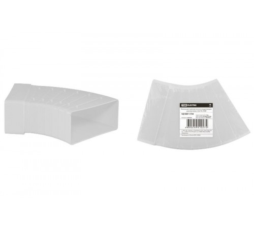 Колено для прямоугольных воздуховодов разноугловое, 55х110  SQ1807-1734  TDM