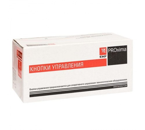 Исполнительный механизм кнопки XB4 "Грибок" красный с фиксацией без подсветки EKF PROxima    XB4BTCF-R   EKF 