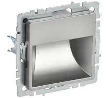 BRITE Подсветка LED встраиваемая ПЛ20-БрС сталь  BR-FL20-K46  IEK