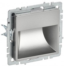BRITE Подсветка LED встраиваемая ПЛ20-БрС сталь  BR-FL20-K46  IEK