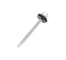 Саморез кровельный 4,8х50мм, цинк, короб (150 шт/уп)  1201-4850-3  Kranz