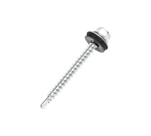 Саморез кровельный 4,8х50мм, цинк, короб (150 шт/уп)  1201-4850-3  Kranz