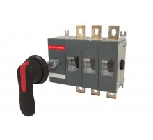 Рубильник ВНК-39-2 3П 630А с выносной фронтальной ручкой управления и переходником 185 мм  SQ0744-0206  TDM