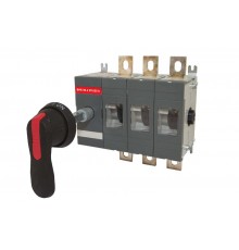 Рубильник ВНК-39-2 3П 630А с выносной фронтальной ручкой управления и переходником 185 мм  SQ0744-0206  TDM