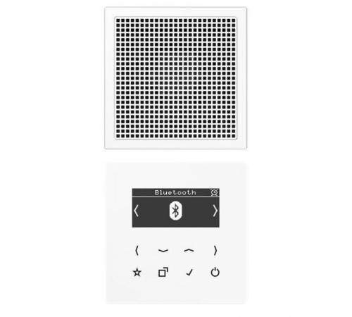 Цифровое радио DAB + с поддержкой Bluetooth  DABA1BTWW  Jung