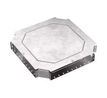 Х-образный ответвитель с крышкой Стандарт 500х100   PR16.0645  Промрукав