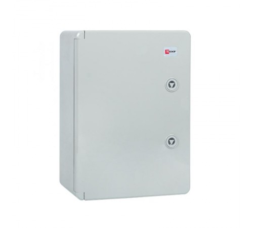 Бокс пластиковый с монтажной платой (ВхШхГ) 400х300х220мм IP65 PROxima  PB65MP004  EKF