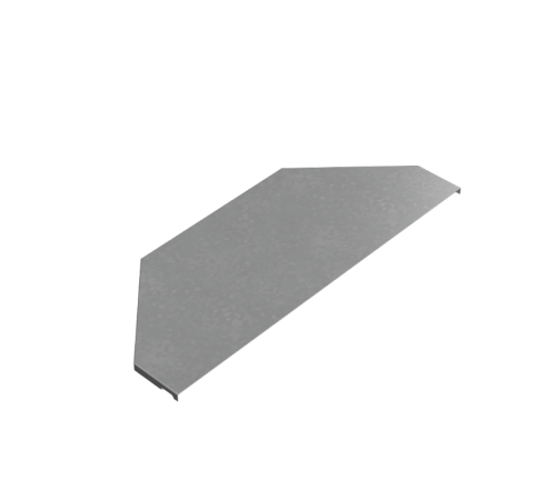 Крышка переходника центрального 300-600 мм "ПЛЮС" HD  KPDplus300-600-C HD   КМ-профиль