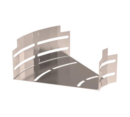 Угол горизонтальный изменяемый 0-45 градусов Стандарт INOX (AISI 409) 200х80  PR16.3651  Промрукав