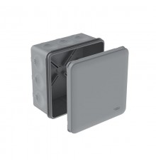 MultiBox Коробка распределительная с мембранными вводами IP66 100х100х50 Серая (со стикером) IMT351981  SE