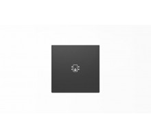 Накладка для механизма карточного выключателя с линзой подсветки и маркировкой, серия SKY, цвет чёрный барх.2CLA851400A1501 ABB