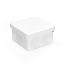 Коробка распределительная 60-0200-9003 для прямого монтажа двухкомпонентная безгалогенная (HF) белая 70х70х40 (150шт/кор)  60-0200-9003  Промрукав