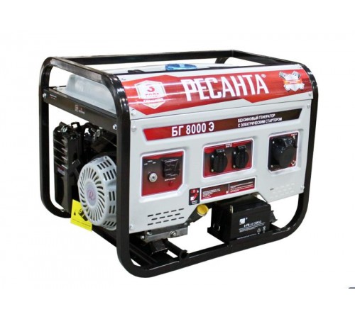 Электрогенератор БГ 8000 Э  64/1/48  РЕСАНТА