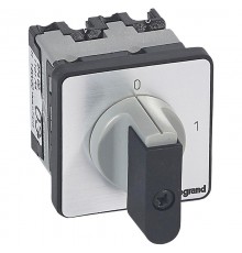 Выключатель - положение вкл/откл - PR 12 - 1П - 1 контакт - крепление на дверце  027400  Legrand
