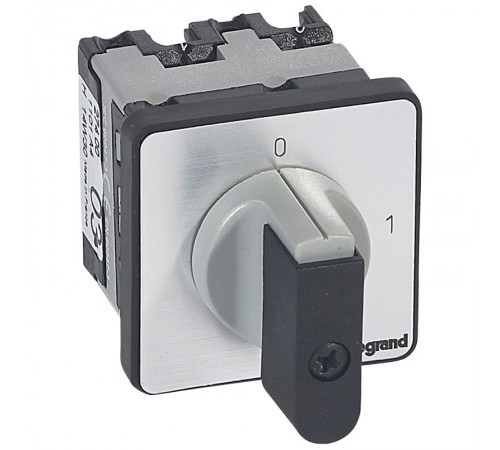 Выключатель - положение вкл/откл - PR 12 - 1П - 1 контакт - крепление на дверце  027400  Legrand