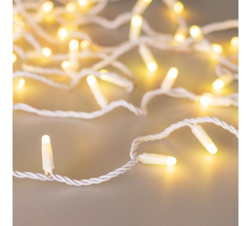 Светодиодная гирлянда ARD-STRING-CLASSIC-20000-WHITE-200LED-MILK-SYNC RGB (230V, 13W) (Ardecoled, IP65)  028206  Arlight