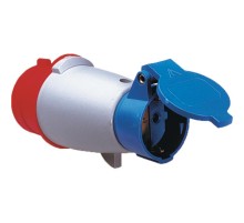 Адаптер 416SCHUKO, IEC/Schuko 16A, 3P+N+E, IP44  2CMA170195R1000  ABB