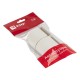 Заглушка (40х25) (4 шт) Plast EKF PROxima Белый    ecw-40-25x4   EKF