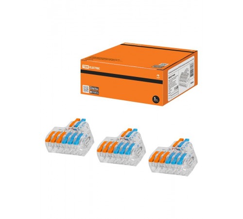 Клемма разветвительная СКР-626 в прозрачном корпусе (4 мм2)  SQ0527-0404  TDM